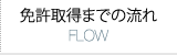 免許取得までの流れ Flowページへ